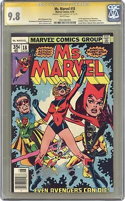 Ms. Marvel #18 CGC 9.8 SS Claremont 1978 1001082005 1st Full App. Mystique • $1920