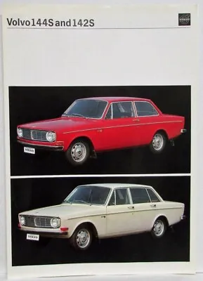 1968 Volvo 144S And 142S Spec Sheet • $14.54