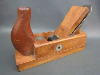 Wooden Smoothing Plane Vintage Old Tool By Ulmia • $77.43