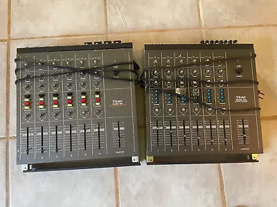 Lot Two TEAC Model 2a - AS-IS Missing Side-panels And Leather-wrist Section • $150