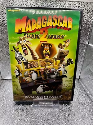 Madagascar: Escape 2 Africa (DVD 2009 Full Screen Or Widescreen)** Ben Stiller • $6.99