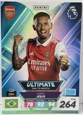 ULTIMATE JESUS. Panini Adrenalyn XL PLUS 2022/2023 Arsenal 22/23 Premier League • £1.99