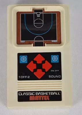 Vintage Classic Mattel Basketball Electronic Handheld Game 2003 Works! • $16.95