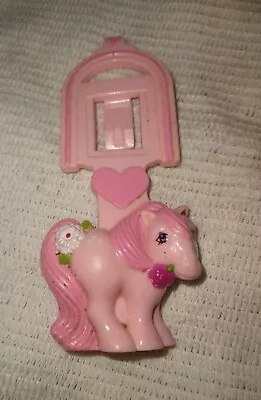 Vintage 1984 Mcdonalds My Little Pony Bookmark Clip Pink • $19.99