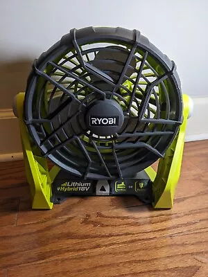 Ryobi One + Cordless Portable 18 Volt Hybrid Fan (P3320) TOOL ONLY • $26