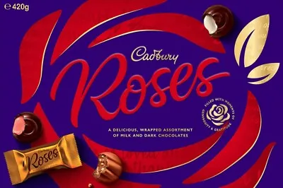 New Cadbury Roses Chocolates 420g / Original Flavours Re-release (free Post) • $19.95