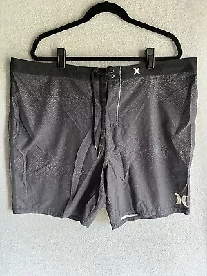 Hurley Phantom Board Shorts 40 Gray Black  • $14.88