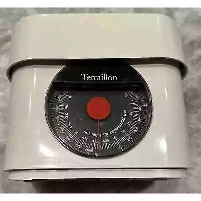 Vintage Terraillon Kitchen Food Scale Up To 6 LBS - 4800 Grams With Plastic Tray • $22.95