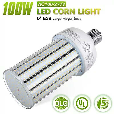 100W LED Corn Light Bulb Replace 400W MH/HPS Warehouse Garage Light AC100-277V • $58.67
