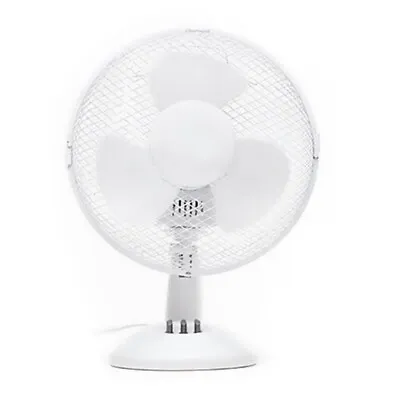 16 Inch Lightweight Desk Fan Powerful Airflow Quiet Operation Perfect Bedroom • £33.65