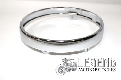 Kawasaki Chrome Headlight Rim Z550 Z650 Z750 Z900 Z1000 Z1100 KH500 D1-01 • $29.84