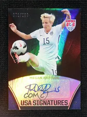 2015 Panini USA Soccer National Team USA Signatures /199 Megan Rapinoe #17 Auto • $99.15