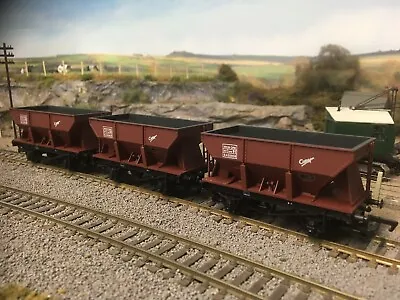 00 Gauge Bachmann Brown Iron Ore Wagons Unboxed X 3 • £21