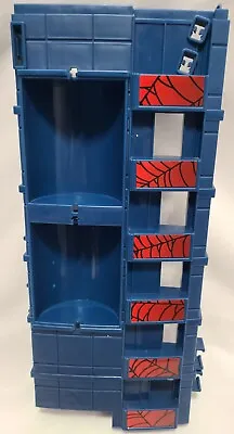 1/12 Scale SPIDER-MAN MEGA CITY PLAYSET Blue Plastic Building Part #16 • $10