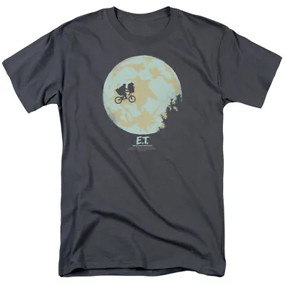 E.T. The Extra Terrestrial  In The Moon  T-Shirt Or Sleeveless Tank - To 5X • $35.29