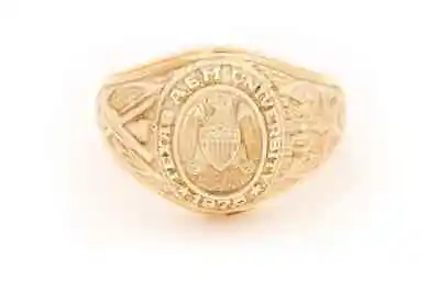 Gorgeous University Class Customized Aggie College Ring 14K Yellow Gold Finish • $104.99