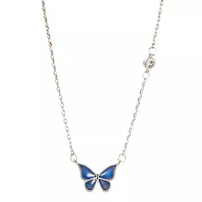 Mood Necklaces Butterfly Pendant Necklace Temperature Control Color Change • $0.99