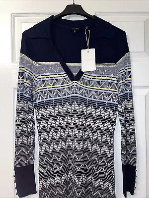 £36.99 • Buy Ted Baker Jacquard Jumper Dress BNWT Rrp £169