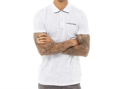Jack And Jones Logan Polo T Shirt Size Small S Guys Casual Top Gents Gift Idea & • £7.99