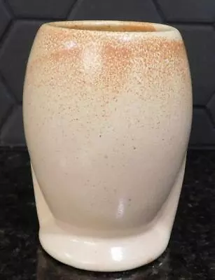 Early NILOAK 71 Cabinet Vase 3 1/2  Deco Design Lewis Glaze 1930's Circular Mark • $37.94