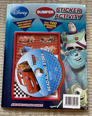 £1.99 • Buy Disney Pixar Read Along Sticker Activity Book Card Toy Story Monsters Inc Card