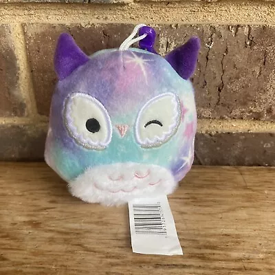 Squishmallow Solina The Owl Clip On Plush Toy Stuffed Animal 3.5” • $4.98