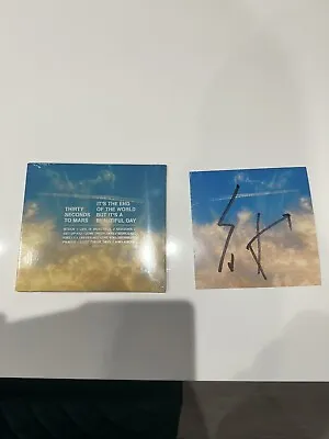 30 Seconds To Mars It’s The End Of The World But It’s A Beautiful Day CD Signed • £25