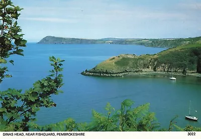 £0.50 • Buy #681 WALES Souvenir Postcard DINAS HEAD, NEAR FISHGUARD PEMBROKESHIRE 