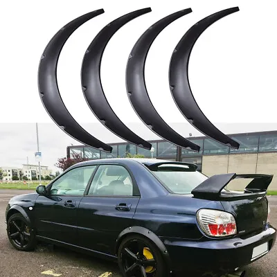 4PCS 32  Car Fender Flares Wheel Arch Wide Body Kit For Subaru Impreza WRX STI • $113.13