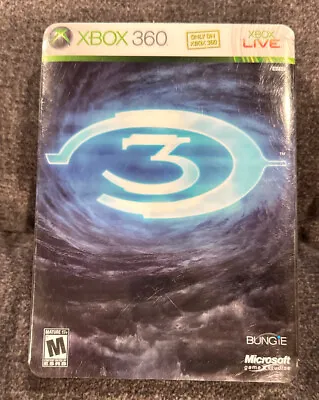 $24.99 • Buy Halo 3 Steelbook Microsoft Xbox 360 ~ Complete! ~ Works Great! ~ Fast Shipping!
