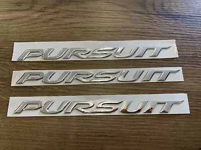 Pursuit Badge Decal Sticker X 3 For Ba Bf Series Ute/ Ford/ Fpv  • $35