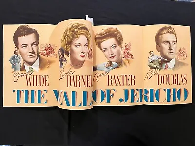 MOTION PICTURE HERALD 1948 THE WALLS OF JERICO Poster Ad KEY LARGO Bogart Bacall • $39.99