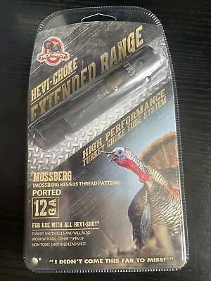 Hevi Shot Hevi Choke Extended Range Ported 12 Gauge Mossberg Turkey 676 • $31.49