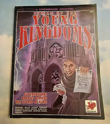Perils Of The Young Kingdoms (1991) Elric/Stormbringer Roleplaying Supplement • $31