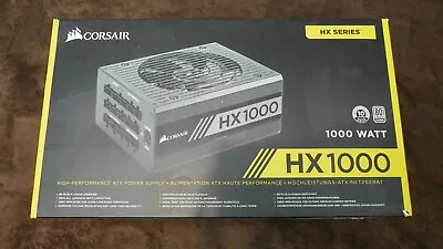 Corsair HX1000 PSU 80PLUS Platinum ATX Power Supply 1000W • £147