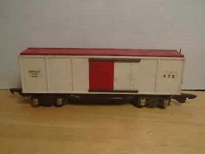 Prewar Vintage American Flyer O Gauge #478 White Box Car Good Condition • $14.99