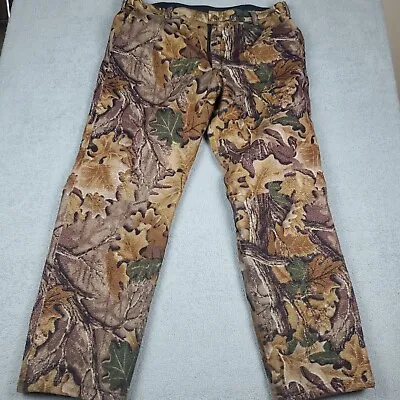 Vintage Cabelas Pants Mens XL Regular Camo Goretex Whitetail Clothing USA Made • $99.88