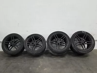 2007 Chevy Corvette C6 Z06 OEM Staggered Wheel / Tire Set  #9469 N2 • $1104.99