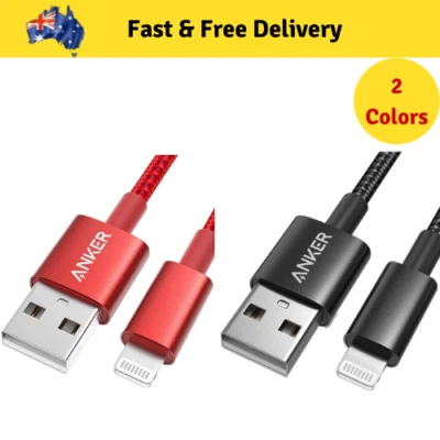 $24.75 • Buy Anker 6ft Premium Nylon Lightning Cable, Apple MFi Certified For IPhone Chargers