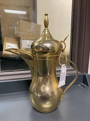 Copper Antique 11  Dallah Arabic Middle East Kettle Pot • $50