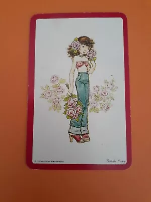 $3.50 • Buy Genuine Vintage,Swap/playing Cards,70s  Sarah Kay, Blank Back.