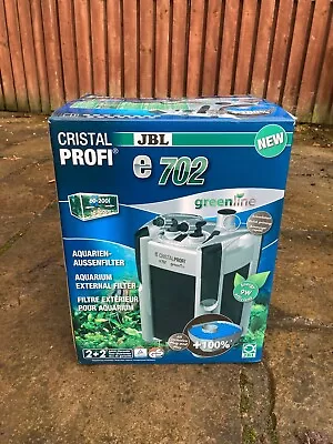 JBL CristalProfi E702 Greenline Aquarium Fish Tank External Canister Filter • £50