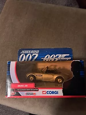 New In Box 007 James Bond The World Is Not Enough BMW Z8 Corgi Toy Model Car  • £4