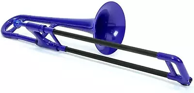 Pinstrument Plastic Kids Pbone Mini Trombone - Mouthpiece And Carrying Bag- Eb A • $184.99