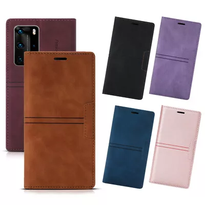 Case For Huawei P40 P30 Pro P30 Lite P20 Lite Magnetic Wallet Card Flip Cover AU • $10.48