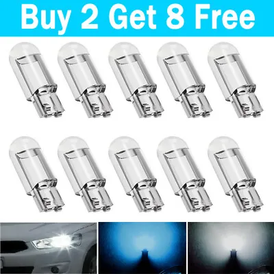 T10 501 194 Led Car Side Light Bulbs Error Free Canbus Xenon W5w Sidelight Lamp • £2.27