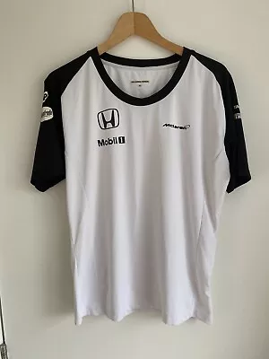 McLaren Honda 2015 F1 Team T Shirt Mens Size XL Offical Product • £24.99