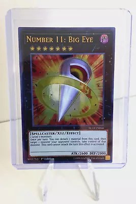 Yu-Gi-Oh! TCG Number 11: Big Eye [1st Edition] BLLR-EN066 Ultra Rare • $7.99