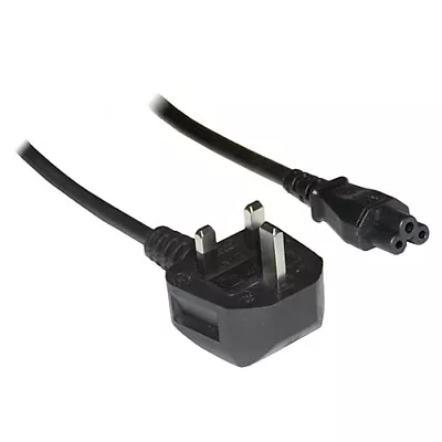 £8.99 • Buy 3M Clover Leaf Laptop Power Mains Lead Cable C5 3 Metre - SENT TODAY