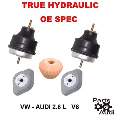 Engine Motor Transmission Mounts  4pcs Kit For Audi Vw 2.8 • $96.69